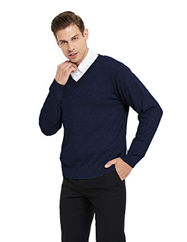 TopTie Men's Sweaters Casual Knitted Winter Pullover Tops