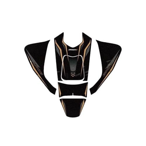 Autocollants de protection réservoir moto 350E accessoires scooter décalcomanies traction