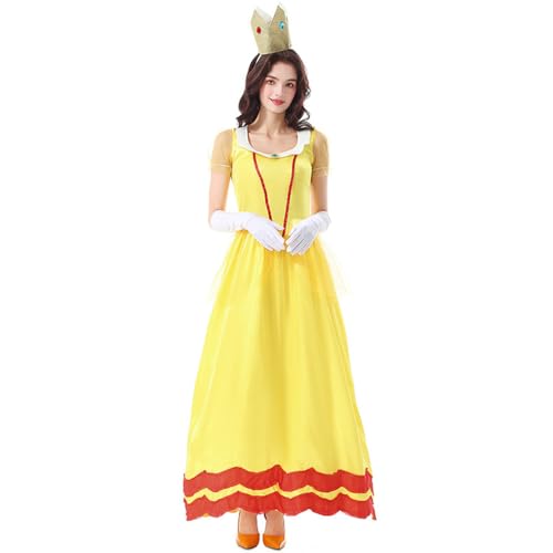 Robe de princesse de conte de fées pour incarner une reine de cosplay au bal d'Halloween