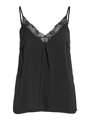 Vicava V-Neck Lace Singlet VILA caraco fluide col en V avec dentelle femme