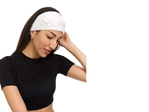 Allure Crochet Headband For Women, Warm Knitted Head Wraps #TOP2