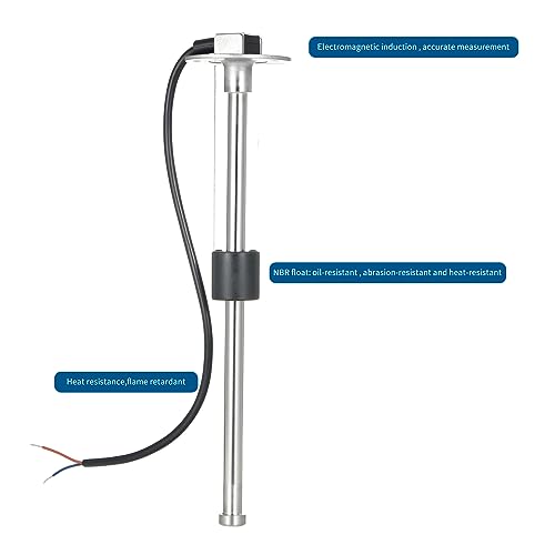 Shkalacar 240-33 ohm brandstof, waterniveausensor, standaard SAE-5-gatenpatroon, brandstofsensor, brandstofzendeenheid voor boot, auto, vrachtwagen, camper - Afbeelding 4
