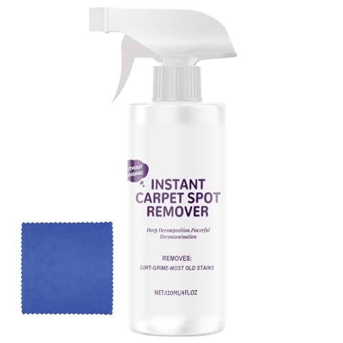 Quitamanchas Para Alfombras,Limpiador Espuma Rápido para Mascotas 4oz - Líquido De Limpieza Con Penetración Profunda, Eliminación Rápida De Suciedad