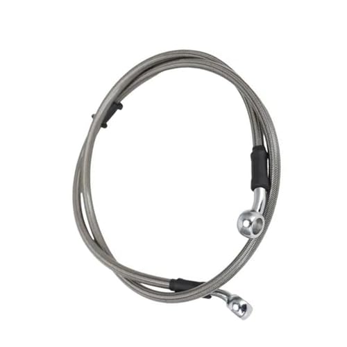 Flexible frein hydraulique 1300mm avec raccord banjo 28 degrés moto