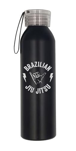 Brazilian Jiu Jitsu Rules BJJ Martial Arts Art Water Bottle Laser Engraved Stainless Steel Durable