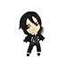 WYXIN Anime Black Butler Peluche Bambola Giocattolo Sebastian Carino Morbido Cuscino Farcito Regalo dei Capretti 25 Cm