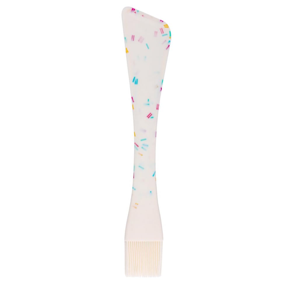 Spatule à huile double tête silicone Cabilock pour vider et racler vos récipients sans effort