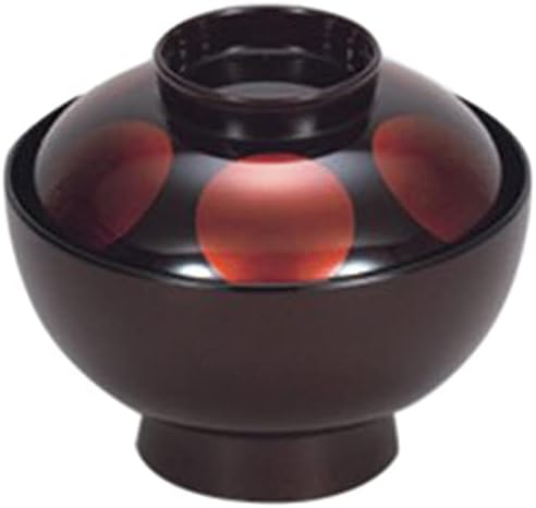 木製漆器 汁椀 吸物椀 朱色 骨董 金蒔絵 金縁 富士山松鶴 G52