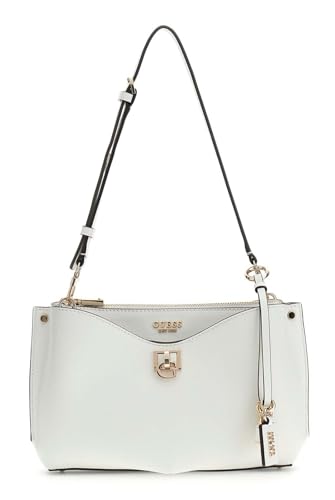 Sac à épaule GUESS Bianca blanc : le style sans compromis sur l'espace