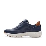 Clarks Tivoli Zip Womens Navy Leather, 5