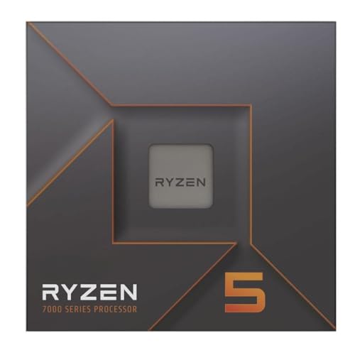 Image of 7000 Series Ryzen 5 7600X Desktop Processor 6 cores 12 Threads 38 MB Cache 4.7 GHz Upto 5.3 GHz AM5 Socket (100-100000593WOF)
