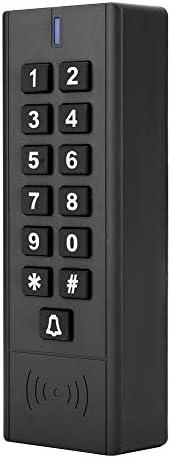 . Life RFID Keypad, Keyless Entry Security Door Access Control Keypad, Support 1000 Users Wiegand 26 Card Reader Password, IP67 Waterproof, for Garage Outdoor Use