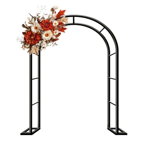 Générique Pergola Jardin Fer forgé Tonnelle Arche de Jardin Exterieur, pour Plantes Grimpantes, Décoration Arche de Mariage, 80cm 140cm 180cm 200cm 240cm...