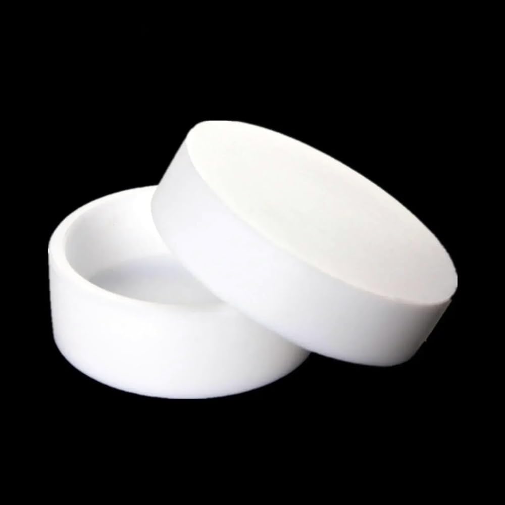 Recipiente de cultivo de PTFE, Placa de cultivo Petri PTFE 40-120 mm OD 15-17 mm de altura(90mm)