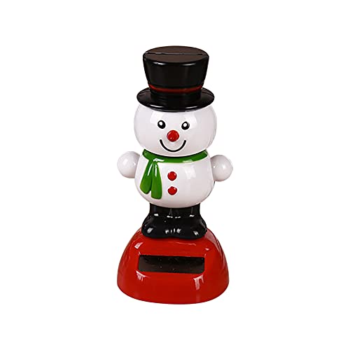 Walaka Noël Bobble Figure Solaire Figure Danse Solaire Bouée Figure Enfants Jouet pour Bureau Bureau Voiture Tableau De Bord Décoration Cover