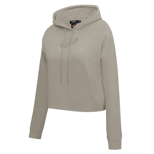 Sudadera corta Pro Standard NHL con forro polar FLC suave en talla XL para mujer 2