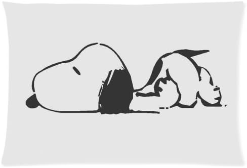 Custom Snoopy Rectangle Pillowcase Standard Size 20x30 Design Soft and Comfortable Pillowcase (Twin Sides)