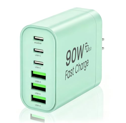 Generic 90W GaN Charger (6-Port USB-C/A)