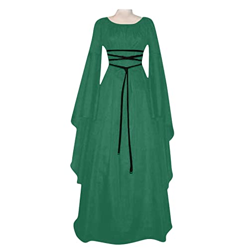 OIOLOYJM Renaissance Costume Women Medieval Sexy Plus Size Witch Vampire Gothic Halloween Costumes Woman 2025 Clothes Dresses