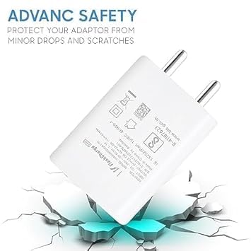 Image of 44W Flash Type C Charger Adapter Compatible with iQOO Z6 /Z6 44W /Z6 lIte 5G /T1 /Neo 6 /Z7 /Z7 Pro /V23 /V23e /V23 Pro /V25 /V25e /V25 Pro /V26 /V27 /Y35 /Y73 /V215G Series USB-C (DP39)