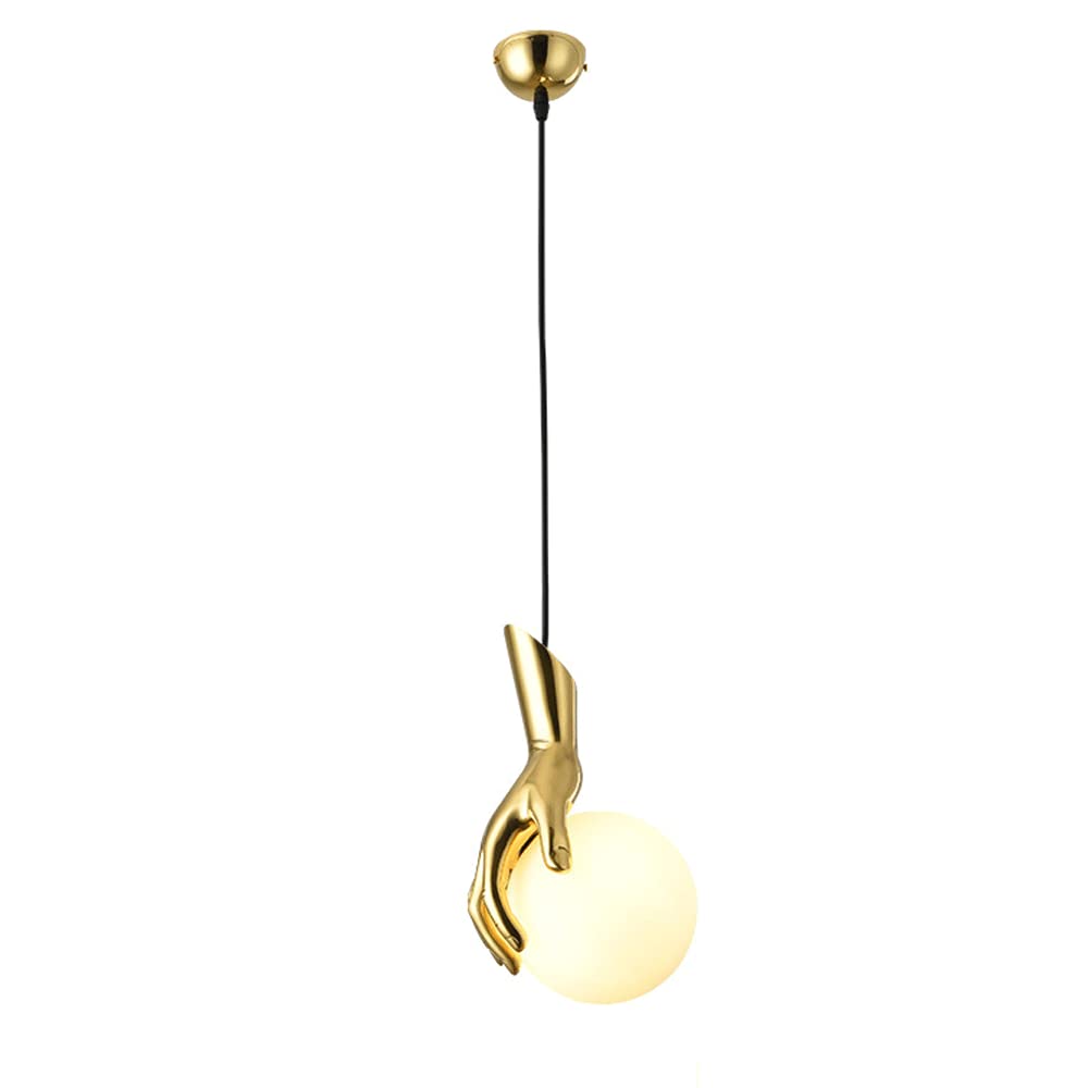 Lámpara colgante de cristal decorativa para crear un ambiente cálido en la mesa del comedor