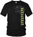 Produktbild North - Berserker Bär - Wikinger Krieger Walhalla - Vikings Warrior Valhalla - Rune Held - Herren T-Shirt Geschenk für Männer, Größe:L, Farbe:Schwarz/Grün