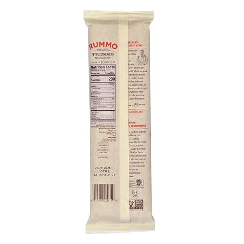 image for Rummo Fettuccine Pasta N.15 - Fettuccine Pasta Noodles, Dry Pasta, Dur