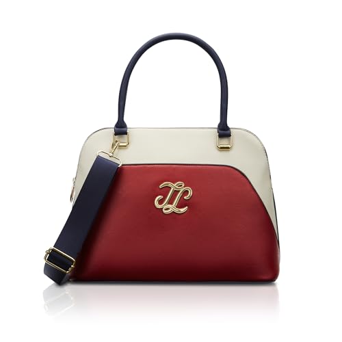 Image of Lavie Signature Women's Aiken Colourblock Dome Satchel Handbag | Satchel Bag for Work | Ladies purse | Stylish Shoulder Bag | Gift For Women