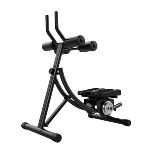 Hubiuyo 腹筋マシーン 筋トレ ダイエット器具 腹部トレーニング フィットネス腹部機械 ローラーグライダーフィトネス機器 ビューティーウエストマシン 折りたたみ式フィットネス機器 筋力トレーニング にとって 男性と女性の家族のジム