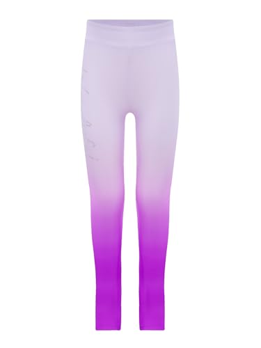 Kids Girls Ice Skating Pants Gymnastics Dance Leggings Rhinestone Pants Yoga Training Tights