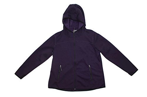 32 DEGREES Womens Fleece Tech Full-Zip Sweatshirt (Heather Violet, XX-Large)