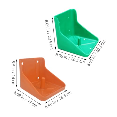 Soportes para lamer ovejas y caballos con comedero para bloques minerales 2