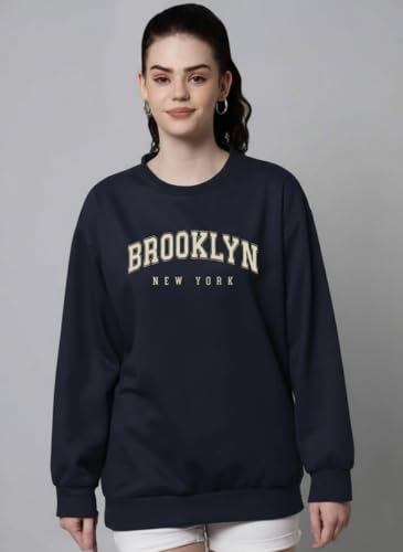 Image of Printed Graphic Sweatshirt Long Sleeves ROUNND Neck for Women's & Men | Unisex Sweatshirt Winter Wear