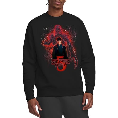 Sweat Stranger Things 5 Will vs Vecna noir unisexe pour fan de série SF