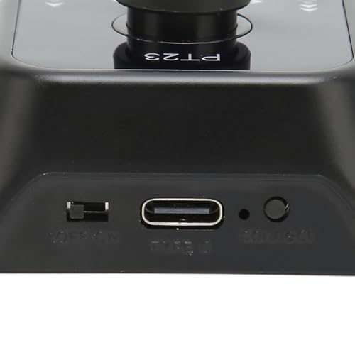 Bluetooth Page Turner Pedal, Wiederaufladbares USB-Fußpedal für Drahtlose Notenblätter für Tablet-Telefone, Bluetooth-Pedal Page Turner (Schwarz)