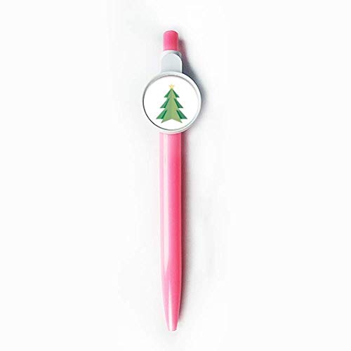 Stylo rétractable arbre de Noël origami pour bureau et notes