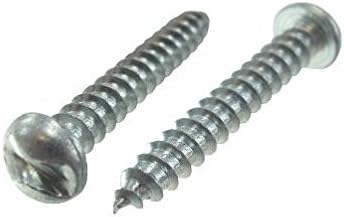 # 12 X 2 Zinc Plated One Way Screws (Pack of 12)