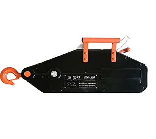 ベストアンサー ハンドウインチ 1600kg ブラック ワイヤーロープ 20m ウィンチ 万能携帯ウインチ 携帯ウインチ チルホール