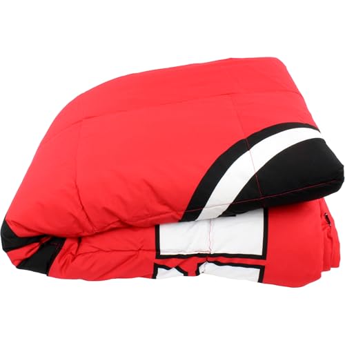 Image of College Covers Everything Comfy Georgia Bulldogs Reversible Big Logo Soft and Colorful Comforter, Queen