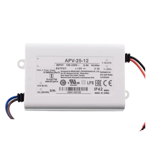 APV-25-15 Alimentation à découpage 25W AC-DC transformateur de tension sortie unique
