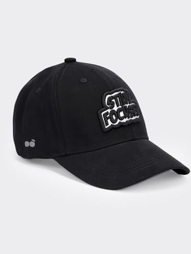 Image of Bewakoof Unisex Embroidered Cotton Baseball Cap