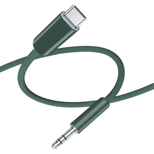 1.2m �S�� USB C - 3.5 �w�b�h�t�H�� �A�_�v�^ �P�[�u���ڑ����C�� ���y�Q�[����ʘb�ɍœK �X�}�[�g�t�H�� �^�u���b�g�ŃN���A�ȃT�E���h����������A�_�v�^ �P�[�u��