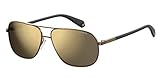 Protective Case Included Polaroid PLD 2074/s/x Sunglasses, Marrón (09Q/LM Brown), 60 para Hombre
