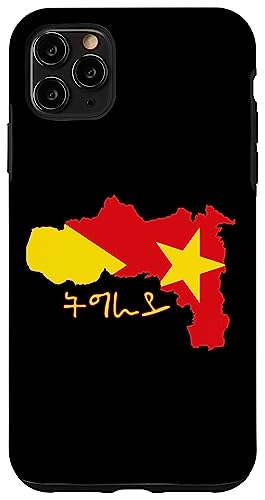 Carcasa para iPhone 11 Pro Max Tigray Región Map Tigray inside me Tigray Flag