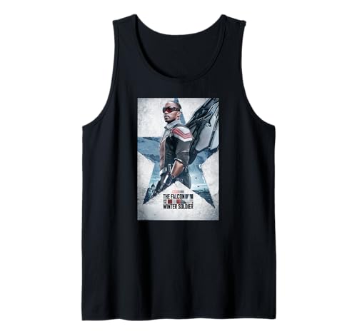 Débardeur Falcon and Winter Soldier fini les hauts Marvel inconfortables avec Sam Wilson