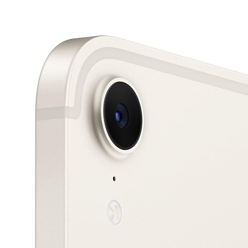 Image of Apple iPad mini (A17 Pro): Apple Intelligence, 8.3-inch Liquid Retina Display, 512GB, Wi-Fi 6E + 5G Cellular, 12MP Front /12MP Back Camera, Touch ID, All-Day Battery Life - Starlight