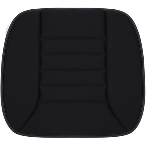 LHOUCHONS Cuscino Seggiolino Auto per Volkswagen T-Cross,Guidatore Anteriori Coprisedili Tappetini per Seggiolini Confortevole Traspirante Accessorio,Black