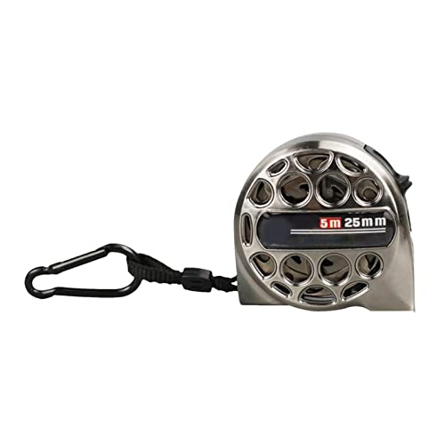 Cinta métrica de acero inoxidable retráctil 5m x 25mm miniatura 1