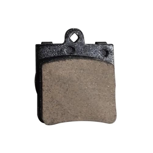 Image of Detroit Axle - Rear Brake Pads for 2004-2008 Chrysler Crossfire, 1999-2005 Mercedes-Benz C230, 2001-2005 C240, 1996-2000 C280, 1996-1997 E300, 1998-2004 SLK230, 2006-2008 SLK280, 2009-2011 SLK300