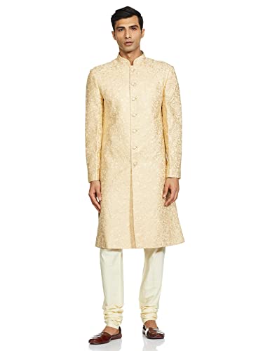Image of Ethnix Men's 2pcs 3pcs Sherwani Churidar & Dupatta Jacket
